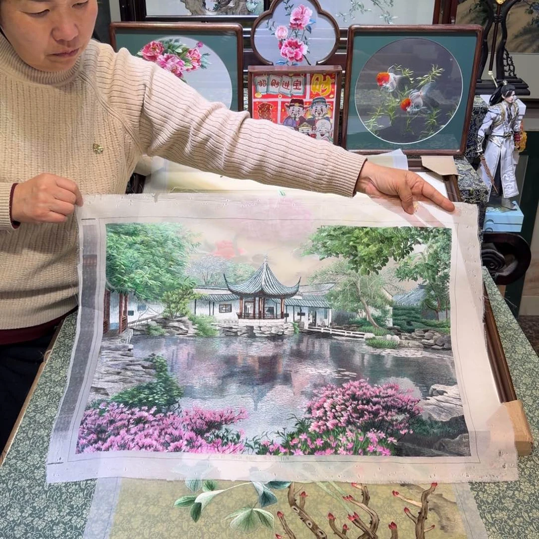 刺绣手工苏绣工艺