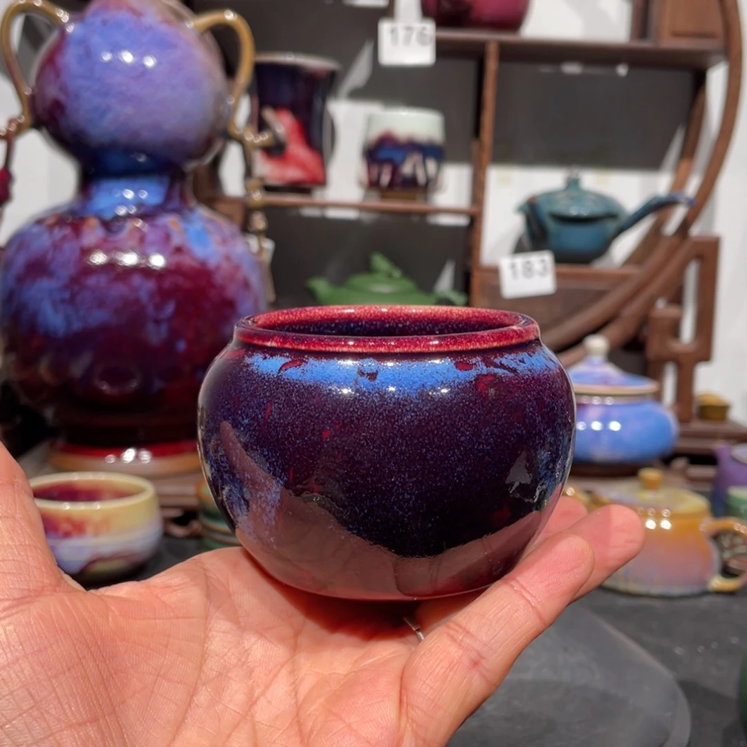 塞***火中国神后钧瓷茶器