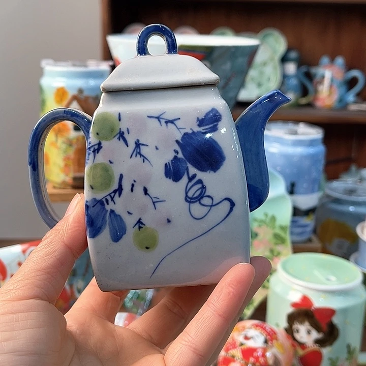 陶小**?景德镇釉下手绘陶瓷