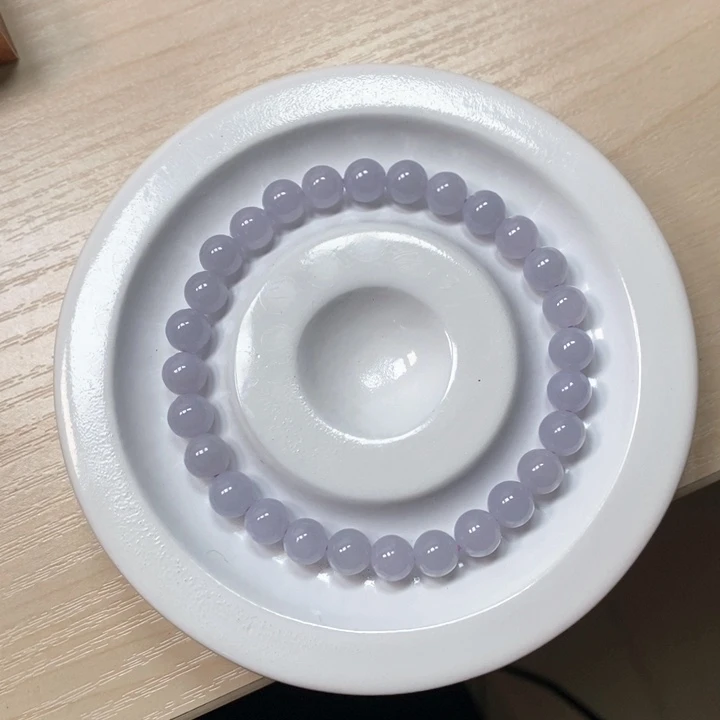 翡翠手串未镶嵌卡 6+