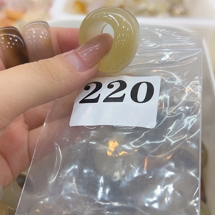 合金戒指玛瑙/玉髓220港14