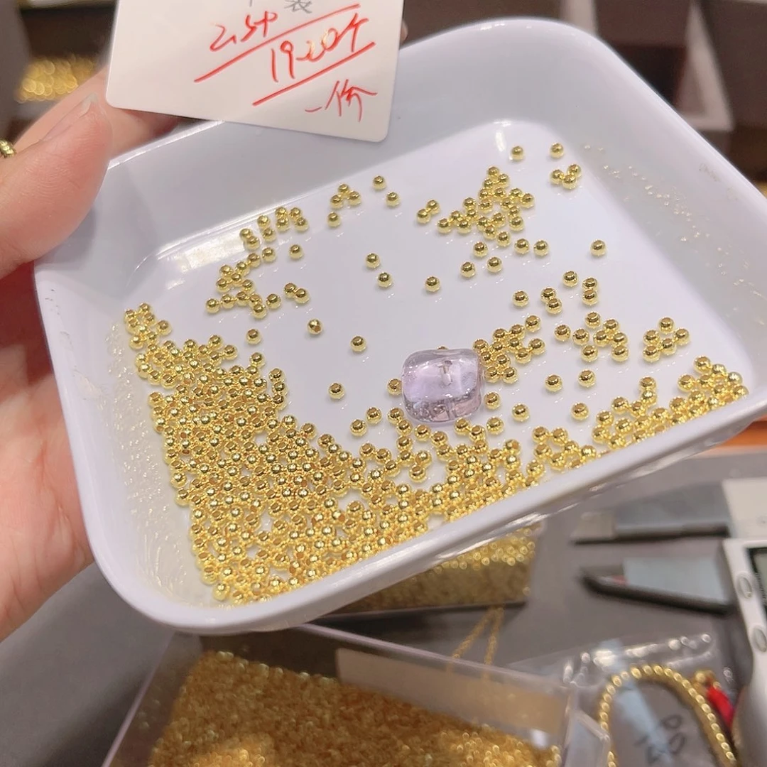 紫晶珠宝半成品银S925镀金镶嵌18