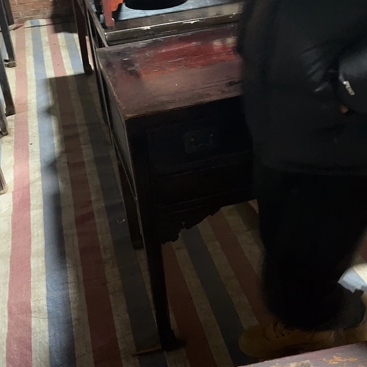 综***合木（非红木类）加厚款老榆木书桌包邮