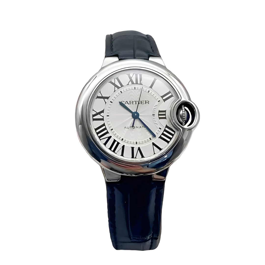 99新 Cartier/卡地亚 33mm卡地亚蓝气球自动机械女士腕表时尚经典