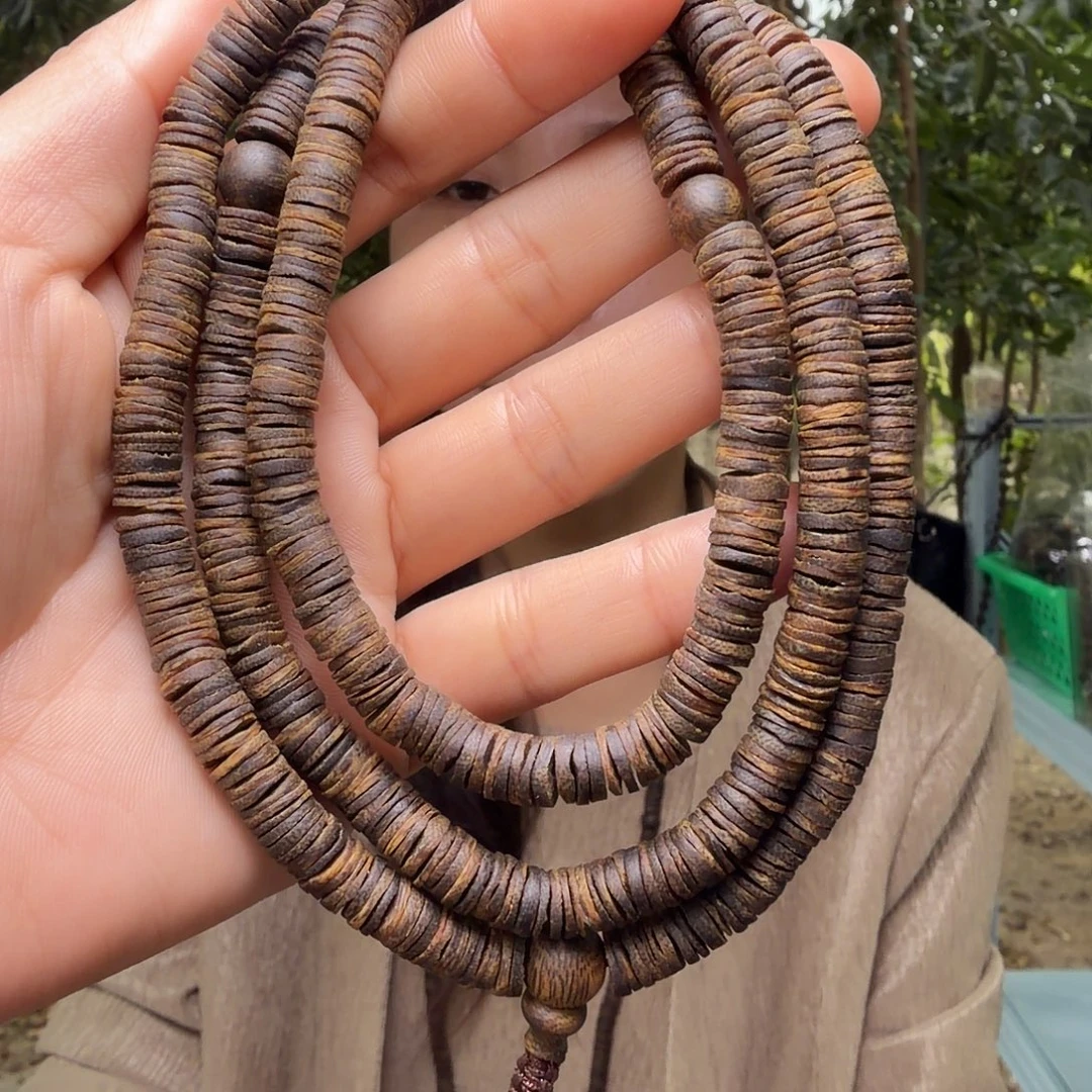 沉香手串原母树老白奇金丝玉化红油沉水皮油0.7-30g