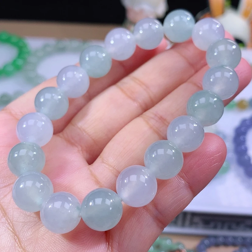 【闪购商品】翡翠手链未镶嵌翡翠卡10.5