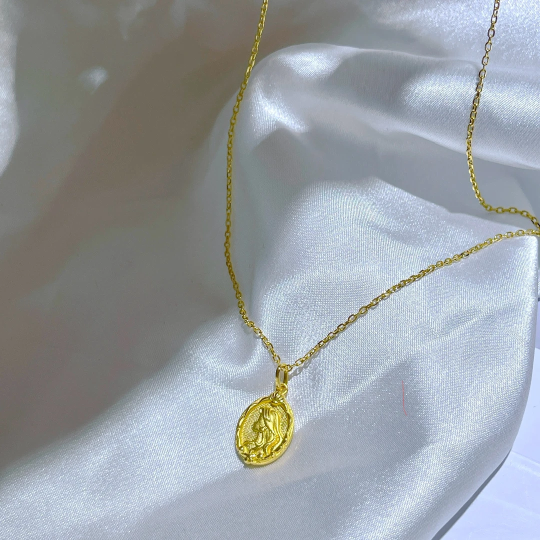 5G工艺足金999百搭精致美人鱼公主套链