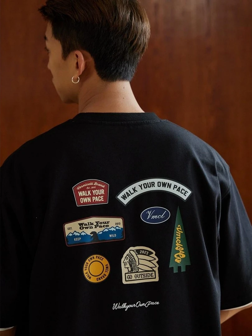 280g重磅纯棉短袖T恤男士大码百搭上衣休闲夏季半袖日系宽松复古