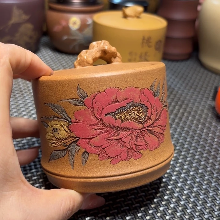 紫砂茶叶罐中高端紫砂茶叶罐