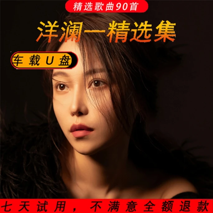 洋澜一音乐专辑U盘新歌精经典老歌选原声无损高音质车载音乐优盘