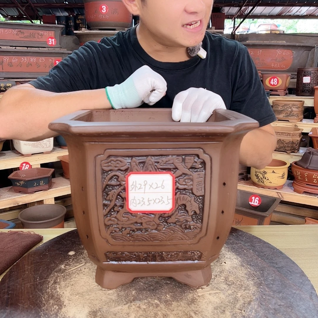紫砂花盆工厂直发