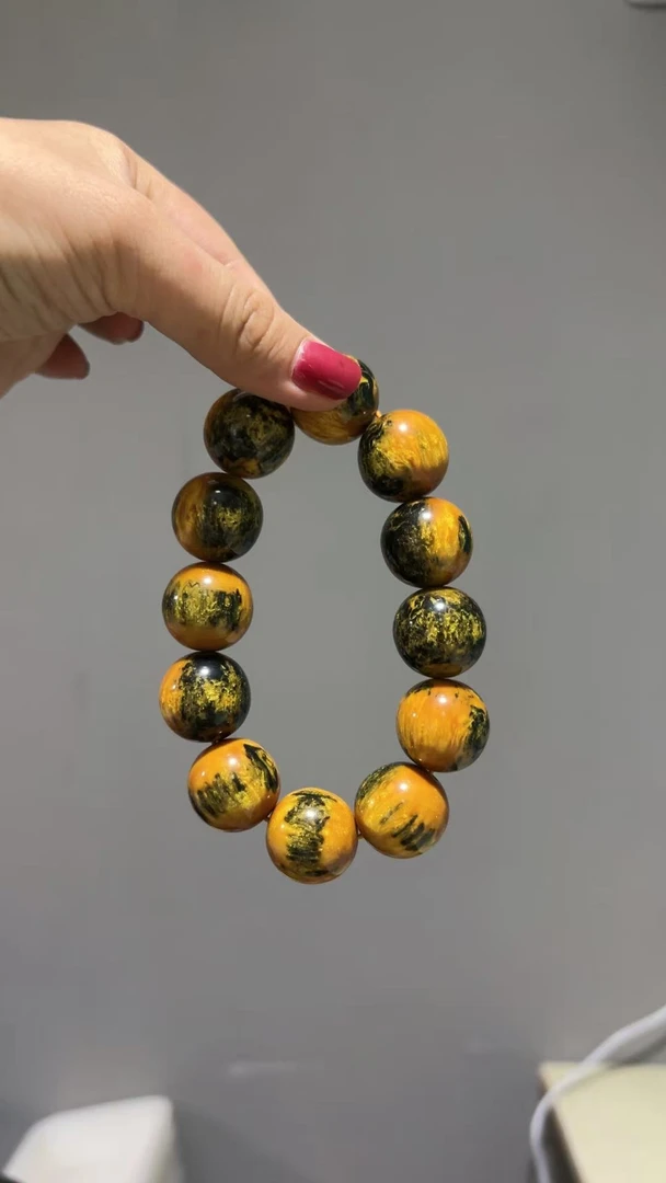 【收藏级轻奢时尚设计】龙血松药王手串Q30