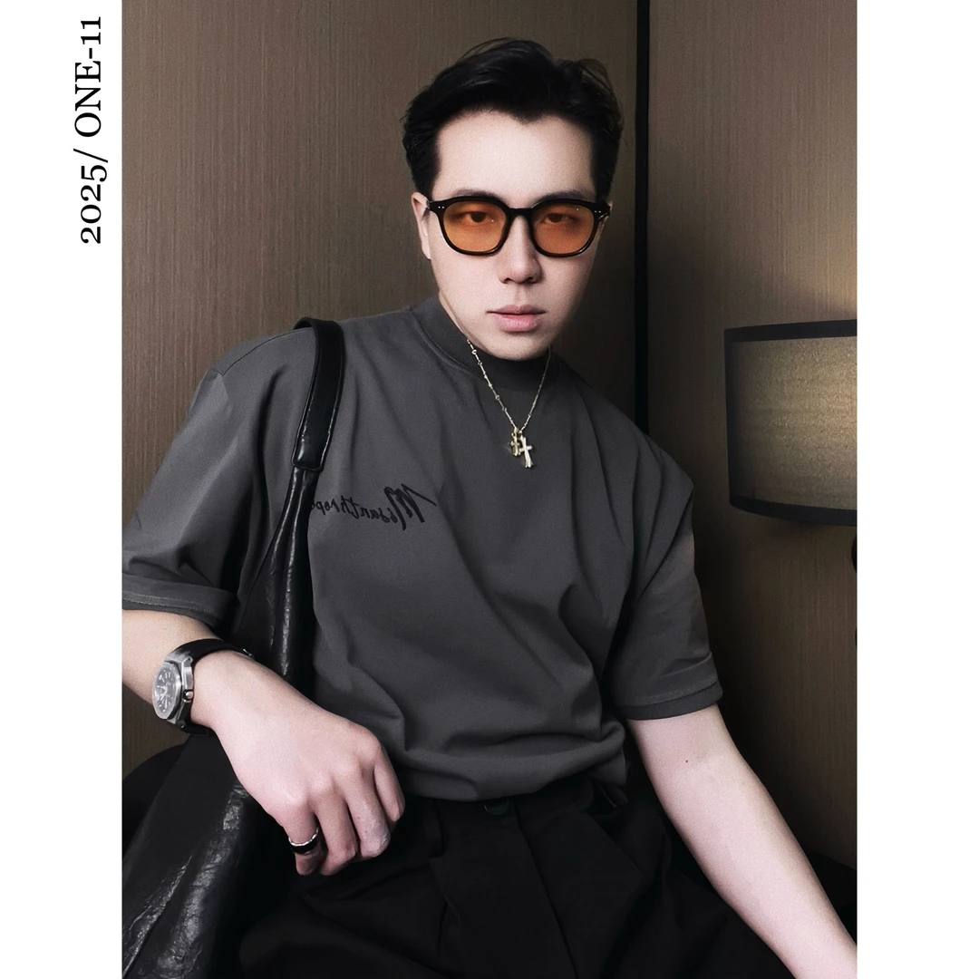 断码特价！！重磅宽松短袖t恤夏季刺绣凉感男生体恤高考毕业季百搭