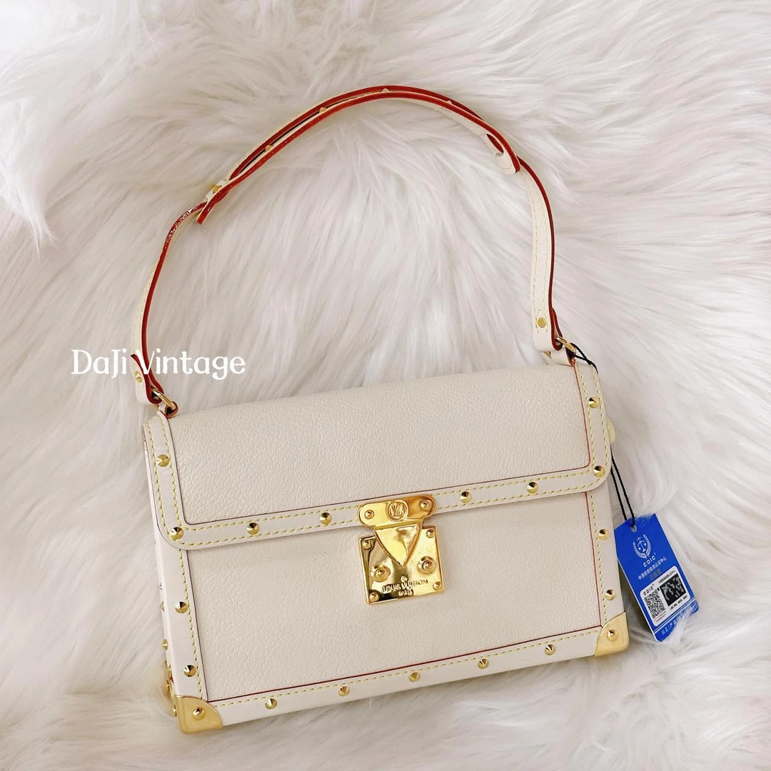 95新 LouisVuitton/路易威登 大吉中古/LV白金苏哈里小号单肩包