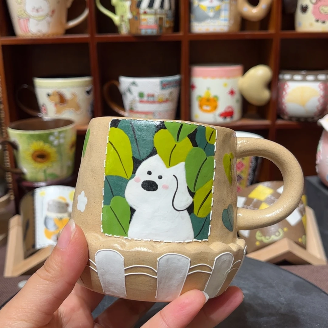 杯子陶景德镇陶瓷马克杯