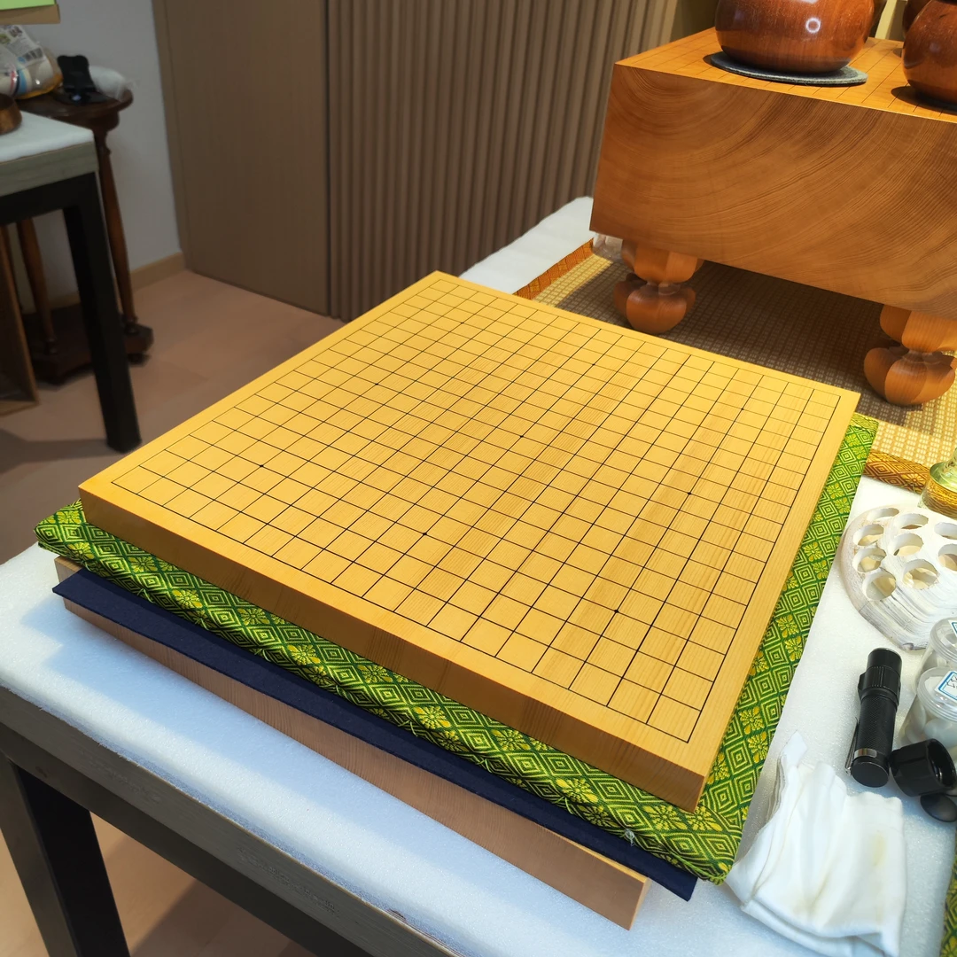 年货节新榧1寸独木盘围棋棋盘