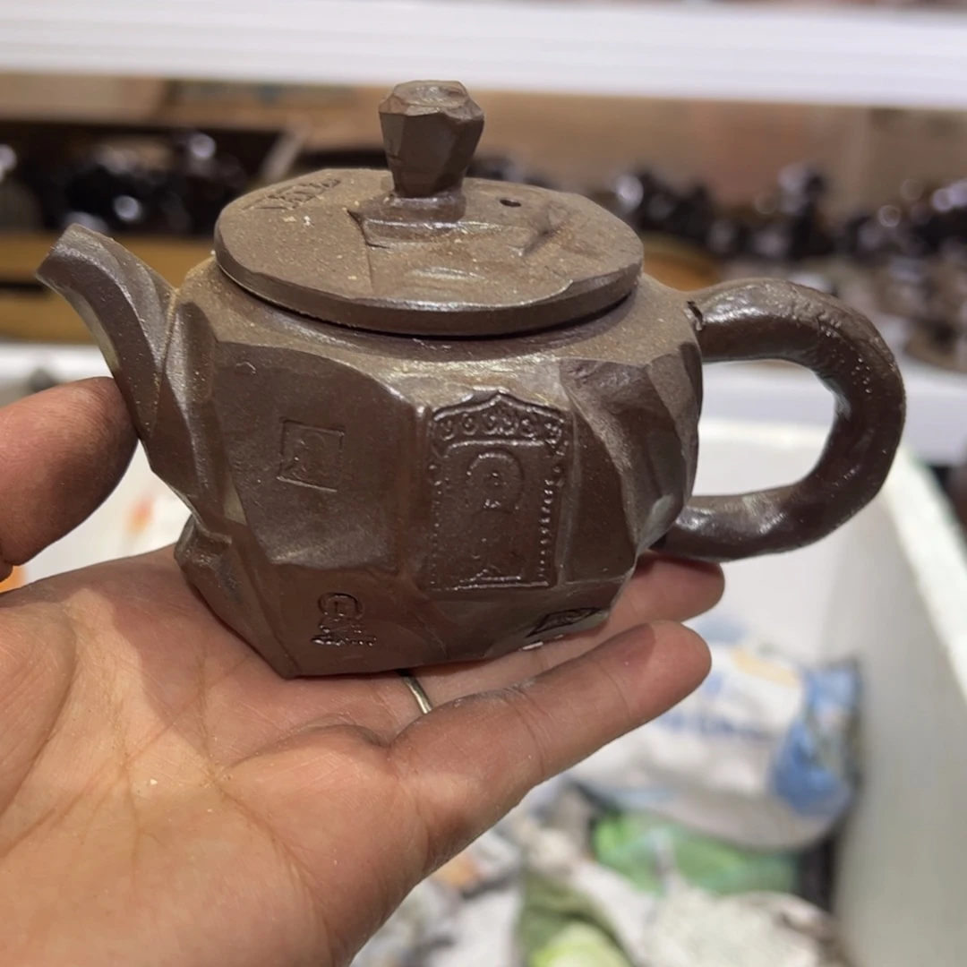 贵台龙窑柴烧茶壶85