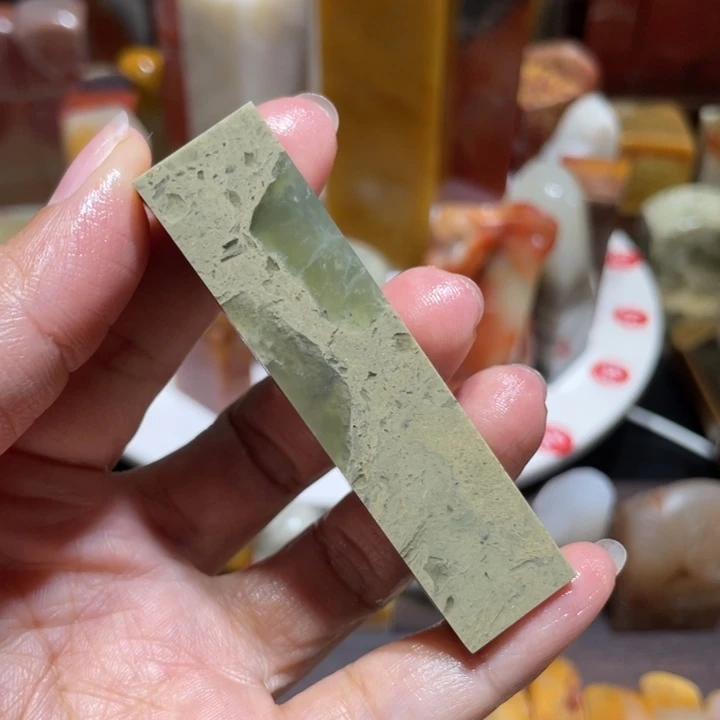 寿山石印石素章印章