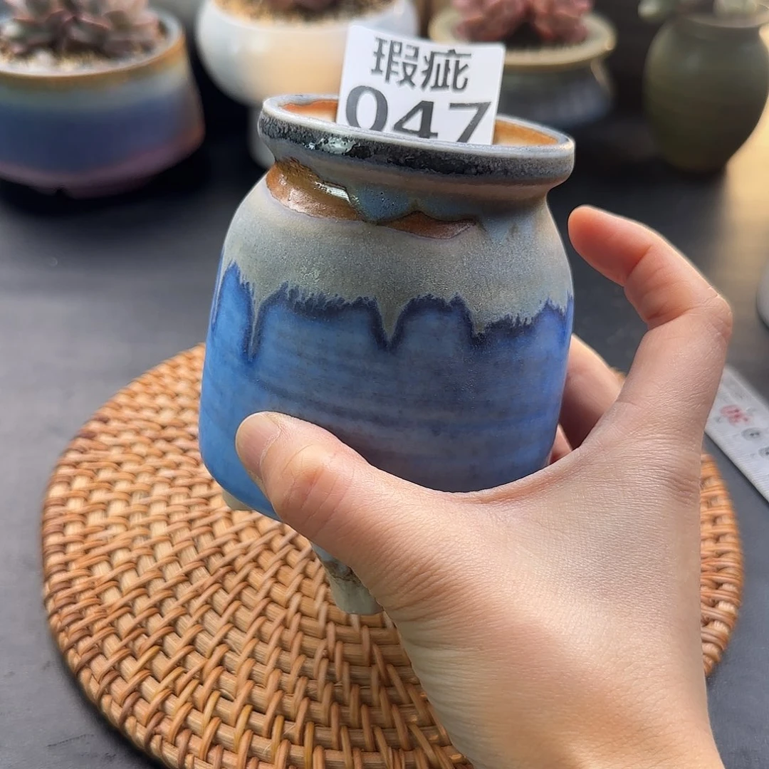 瓷片泥泥陶瓷花盆口6