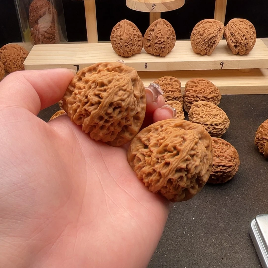 河***卒文玩核桃吊坠43南疆