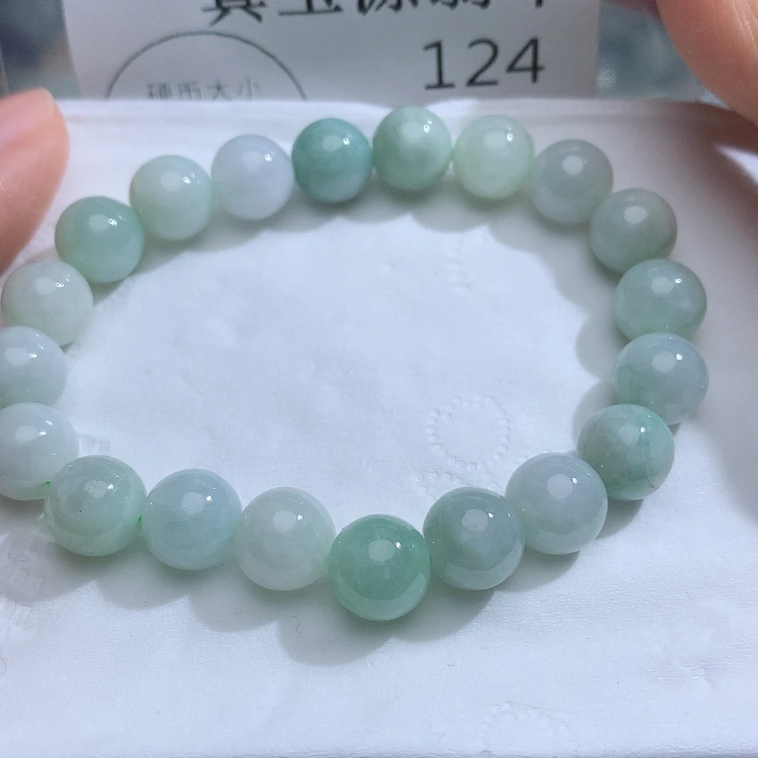 翡翠未镶嵌颈饰124