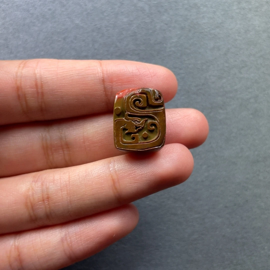 南红玛瑙未镶嵌配饰17.9mm