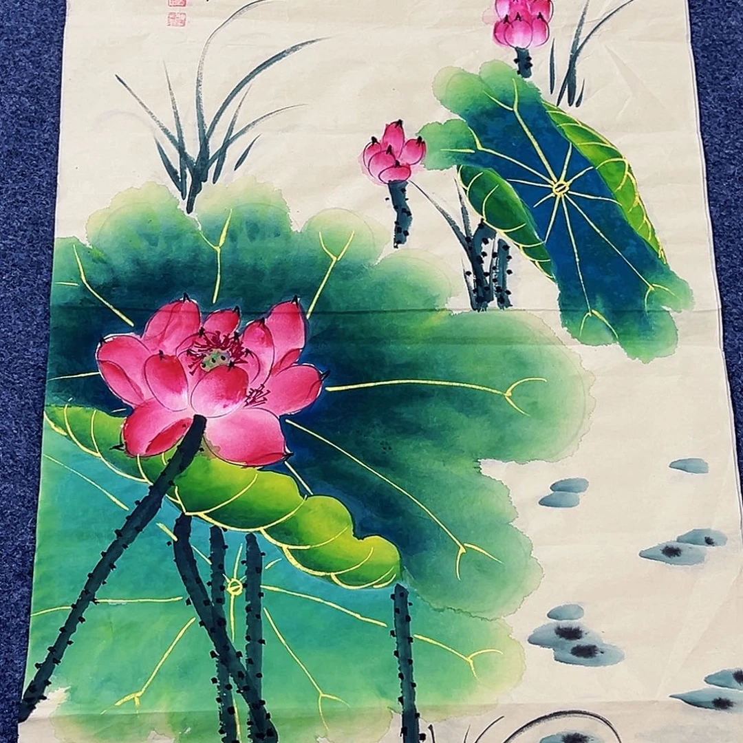 国画事事顺心如意万事如意
