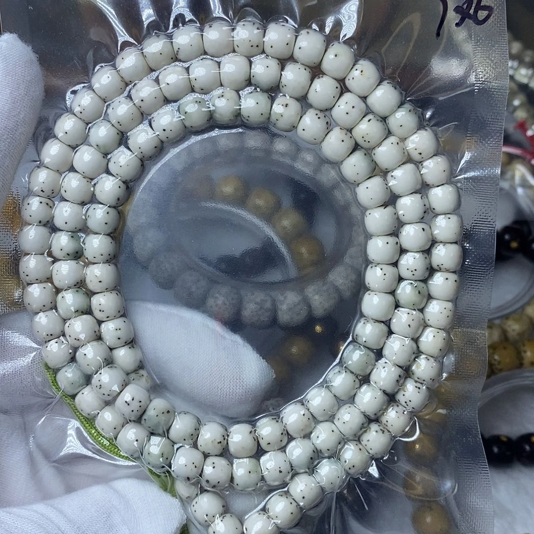 L***3手串星月菩提108大留白
