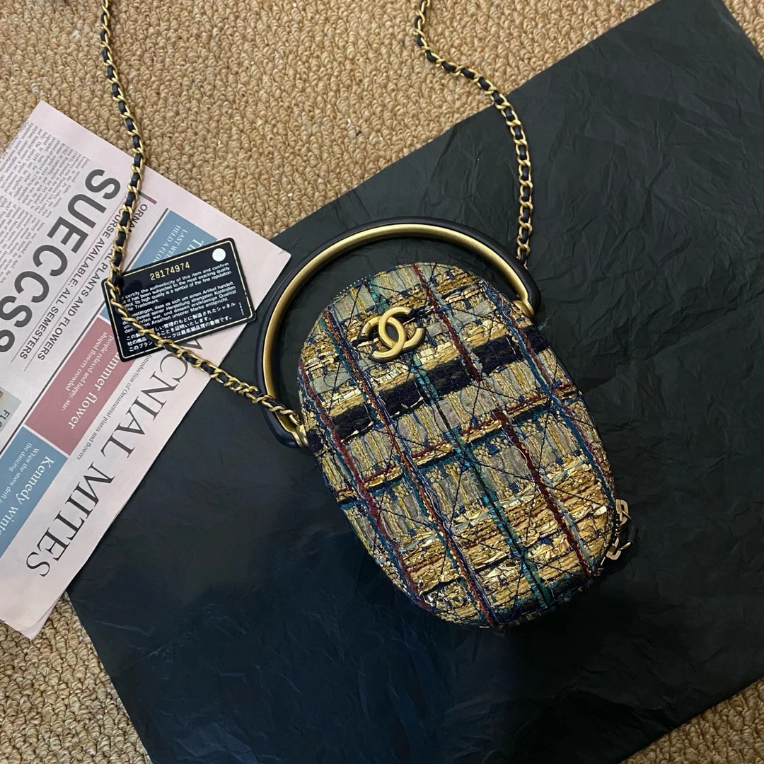 95新 Chanel/香奈儿 埃及系列手工坊编织恐龙蛋 12435428