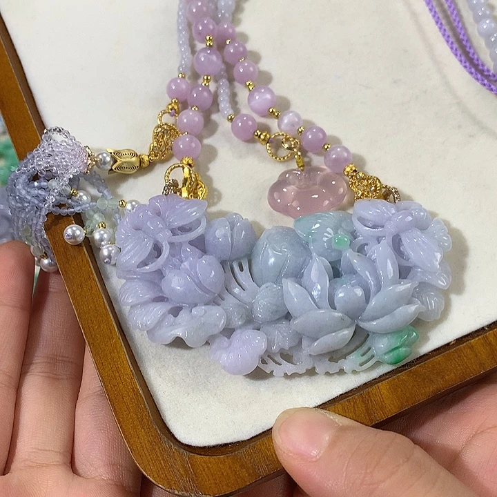 颈饰未镶嵌翡翠翡翠吊坠