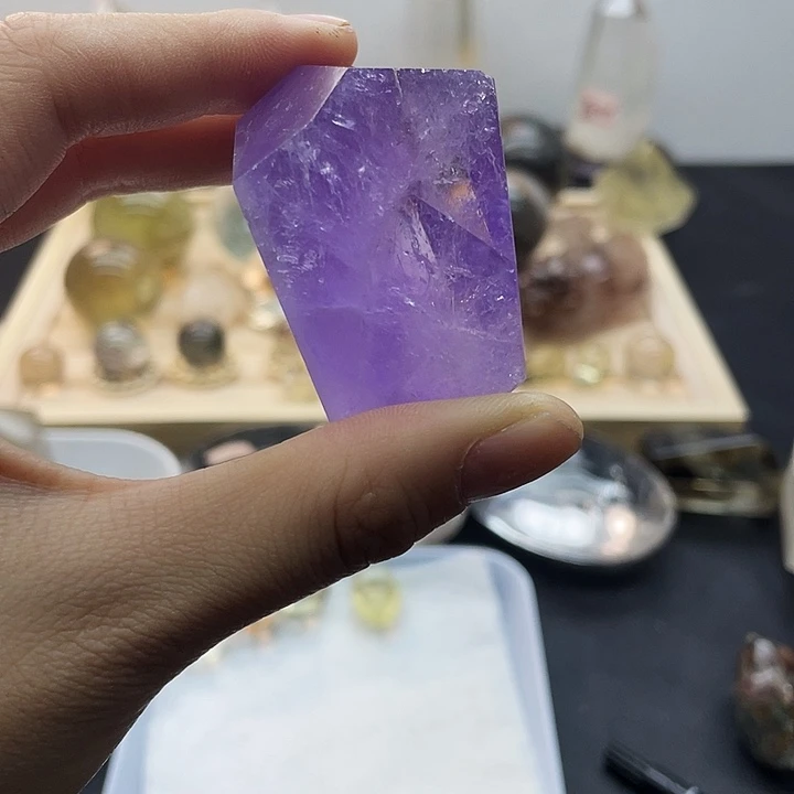 珠宝半成品水晶未镶嵌55水晶