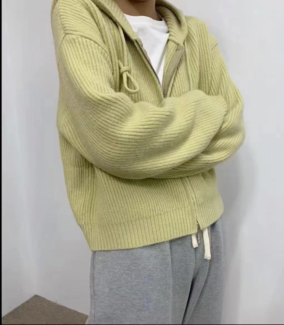 针织开衫毛衣短上衣