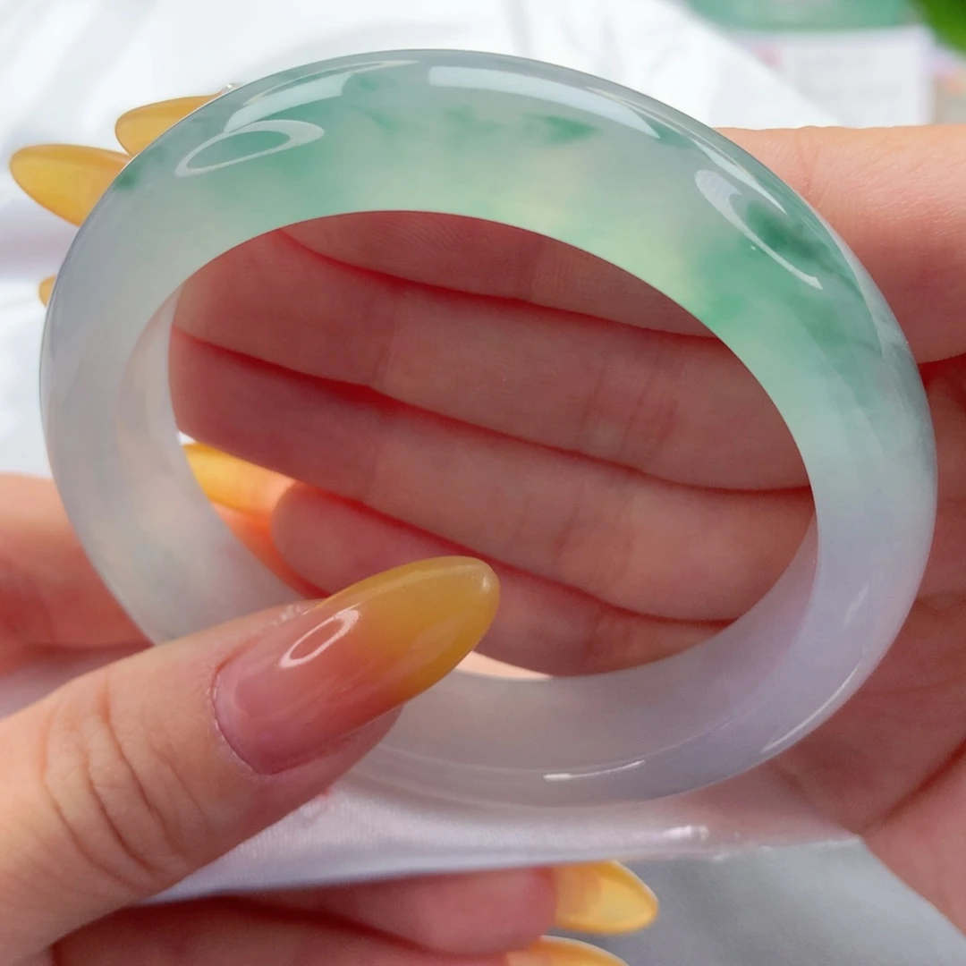 未镶嵌手镯翡翠9908腾云驾雾