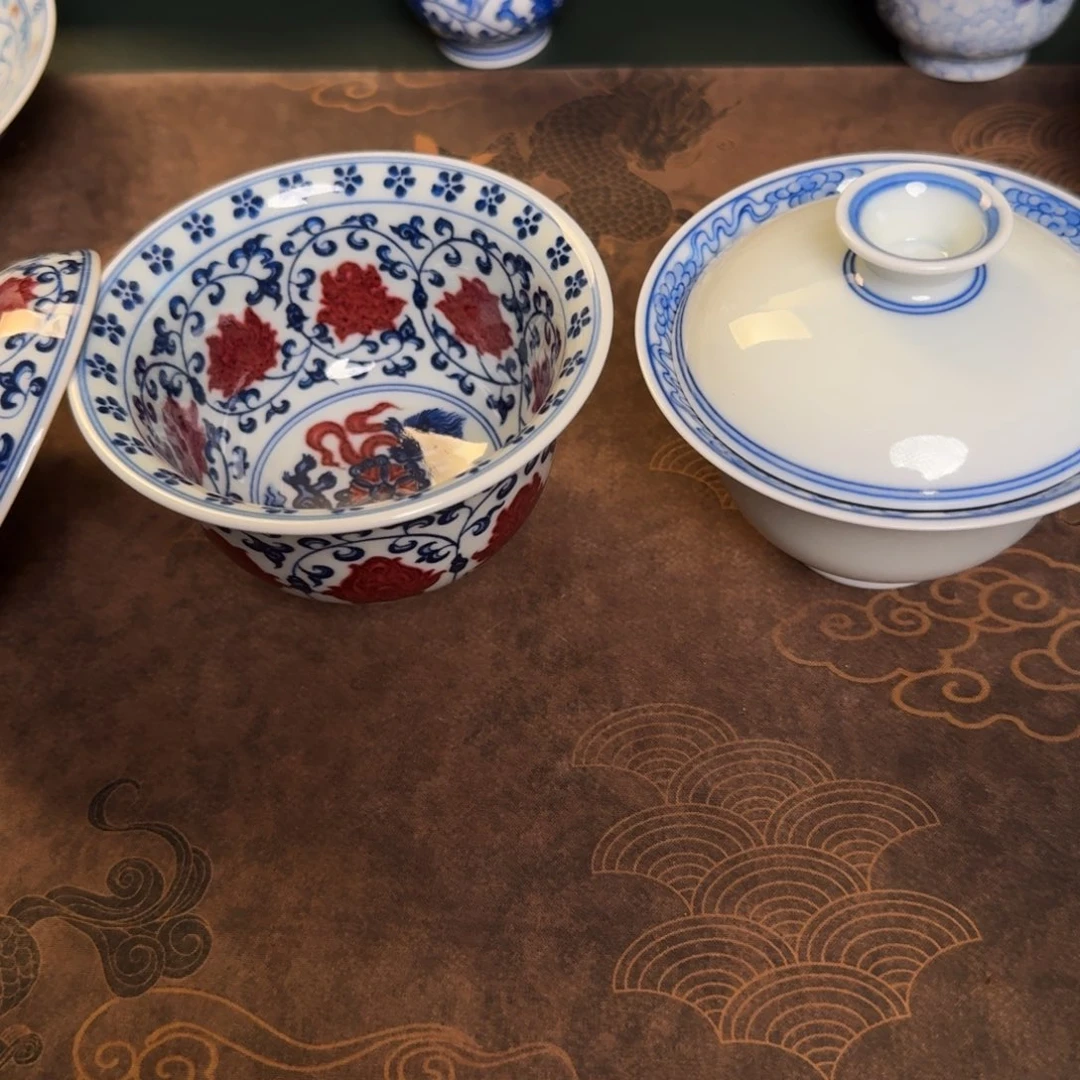 噢***耶纯手工手绘陶瓷茶具