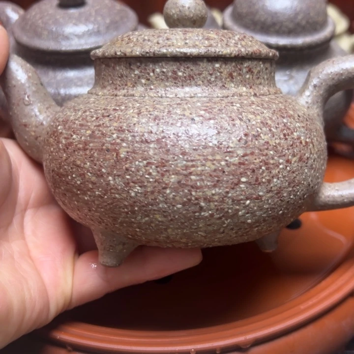 紫砂茶壶s****✨宜兴原矿龙背青