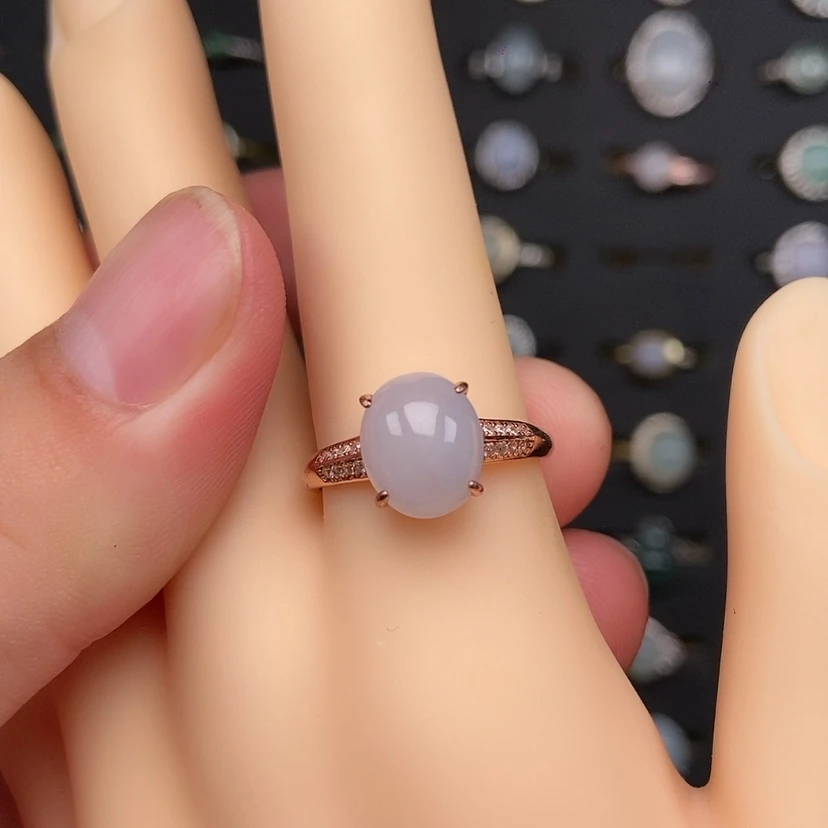 【闪购商品】银S925镶嵌戒指翡翠