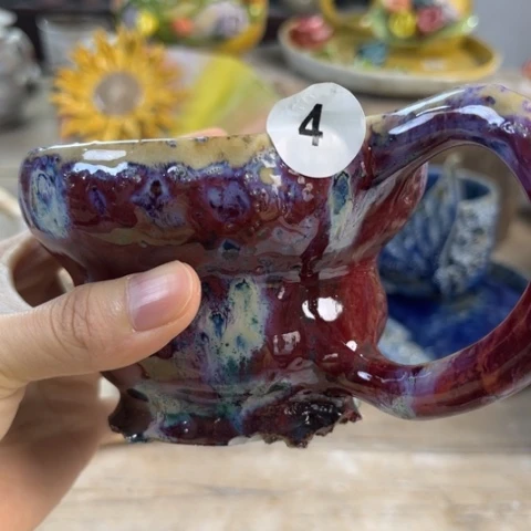 碗熠樹日式手捏餐具茶具