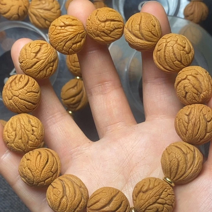 桃核吊坠秦岭山野生桃核