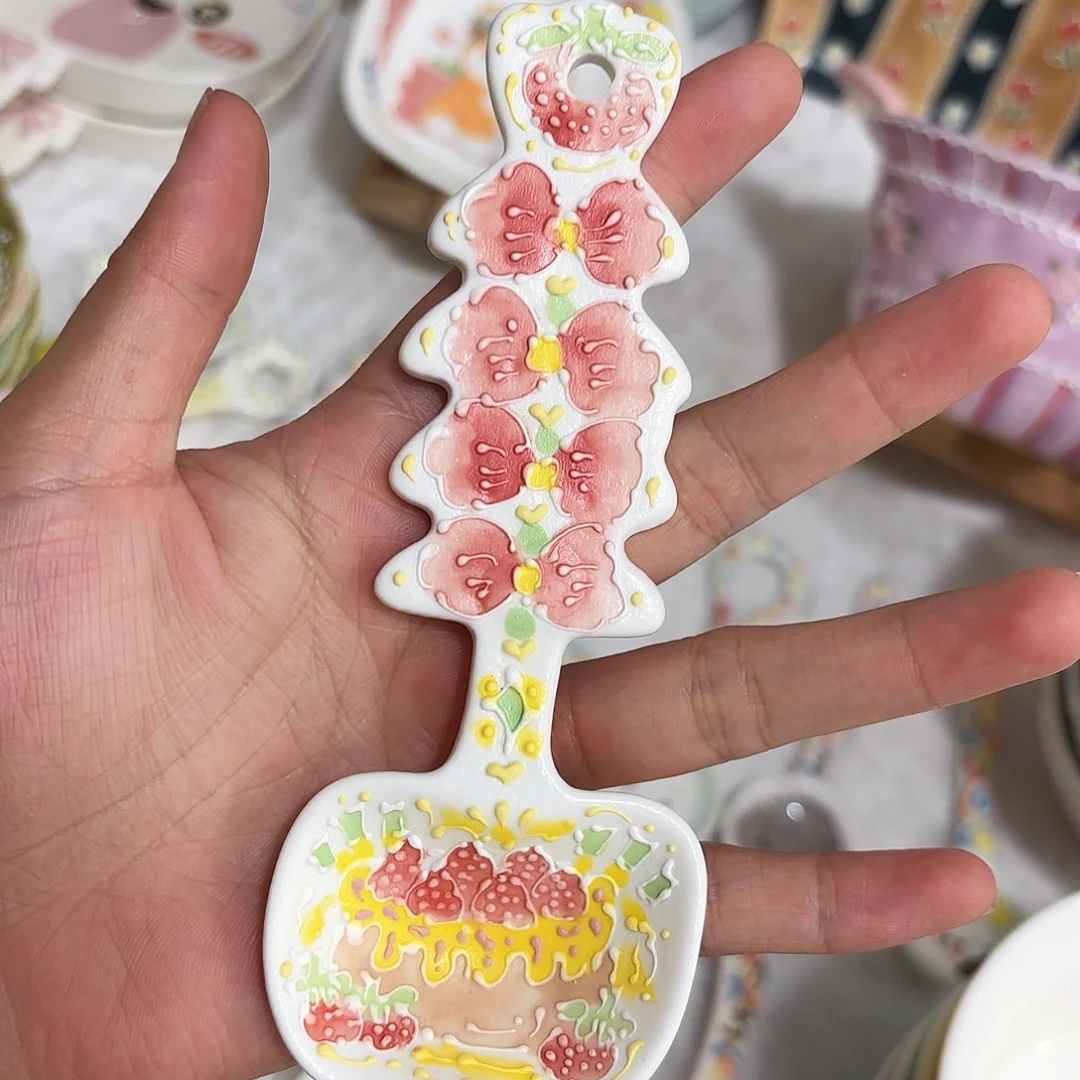 手绘高温釉下彩陶瓷