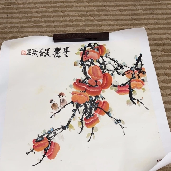 国画花鸟等多种形式