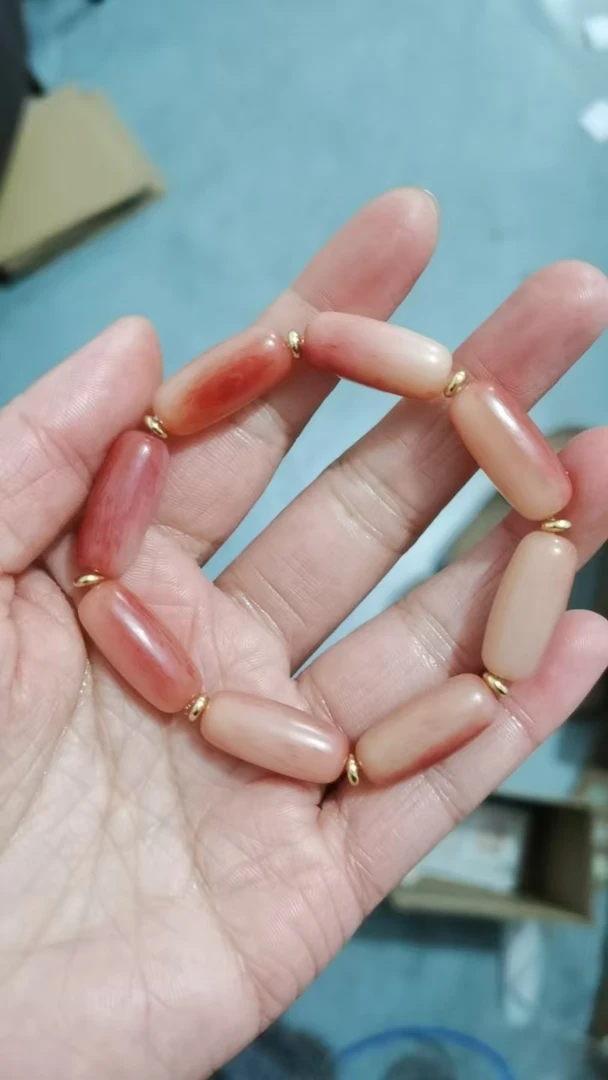 非金属树脂手链    【大圣七号】H315红色胖乎乎手串