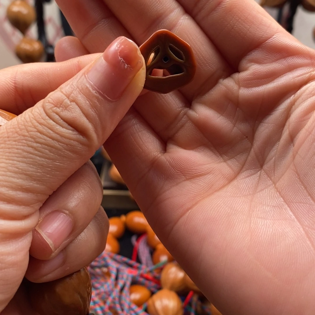 橄榄核手串/手链我**鱼囧脸单