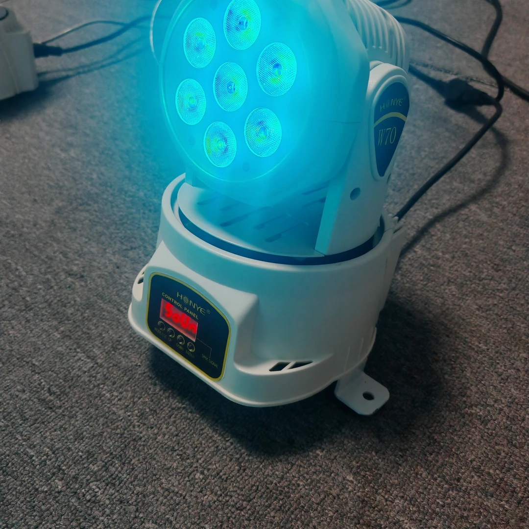 8新  弘毅七颗染色灯一台KTV灯光氛围灯