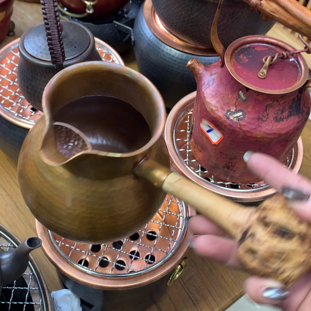 孤品自然包浆色木榴侧把