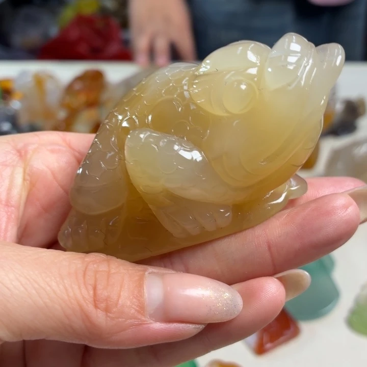 玛瑙/玉髓未镶嵌吊坠(不含链)