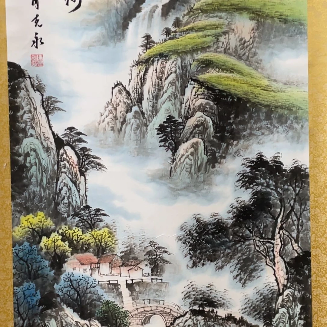 国画老师手笔手绘作品y