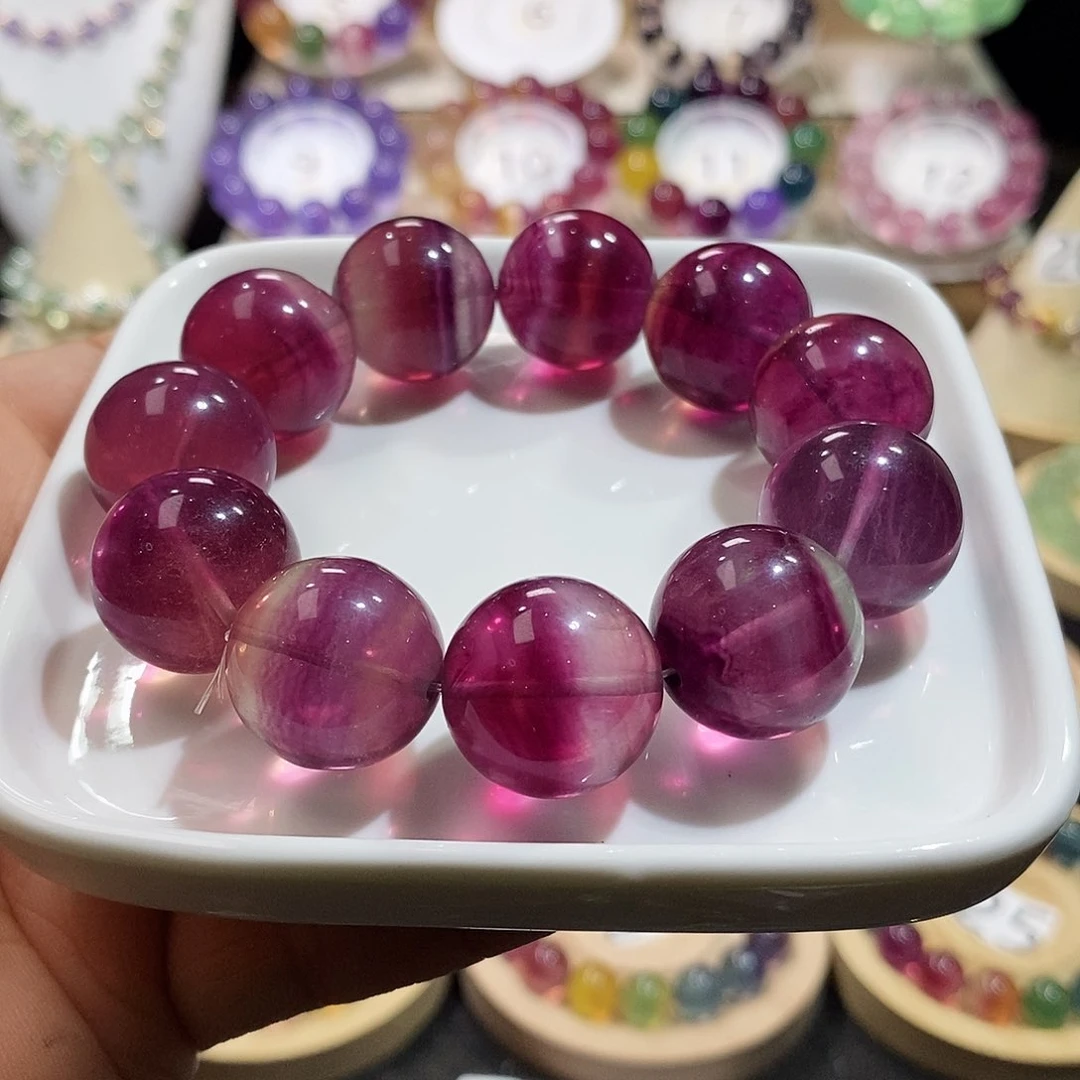 萤石手链未镶嵌怡*萤石