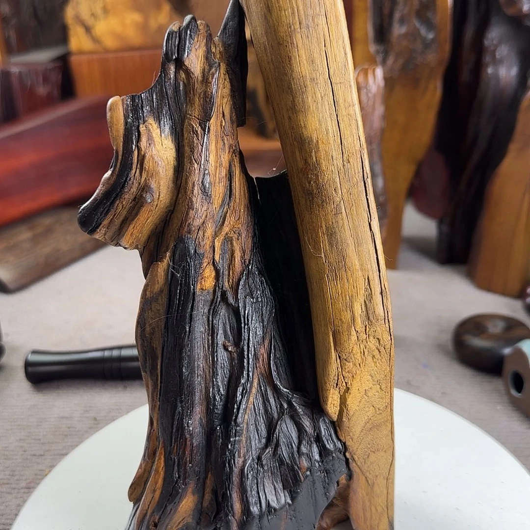 大果紫檀（缅甸花梨）石****画