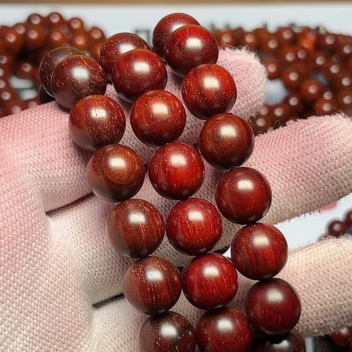 邦***手串/手链小叶紫檀1.2三串泥料