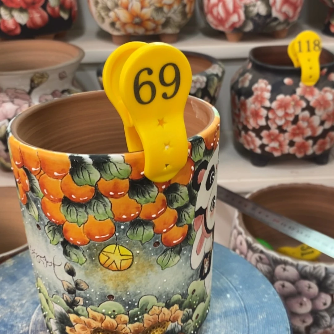 紫砂花盆P***y水晶花盆69